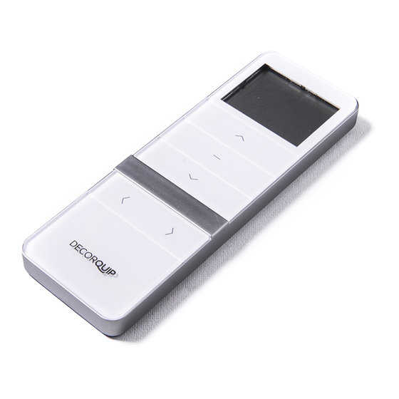 DecorQuip Dream Range User Manual