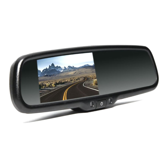 Rear view safety RVS-718-D Mirror Monitor Manuals