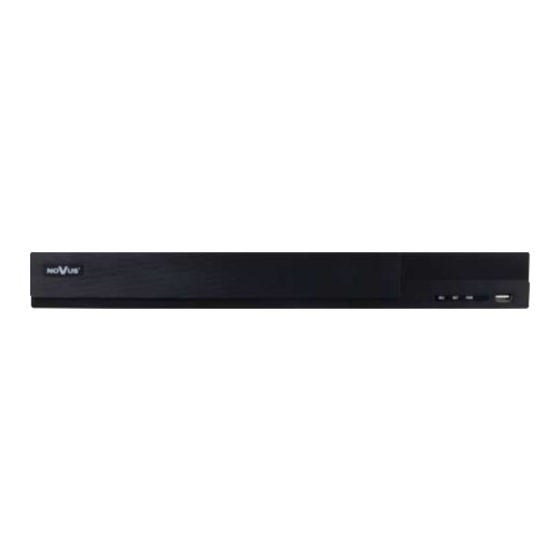 Novus NVR-6232-H2 User Manual