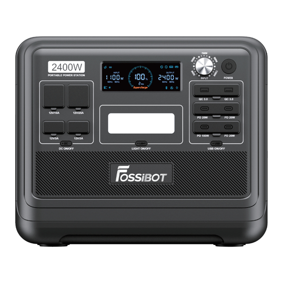 FOSSIBOT F2400 User Manual