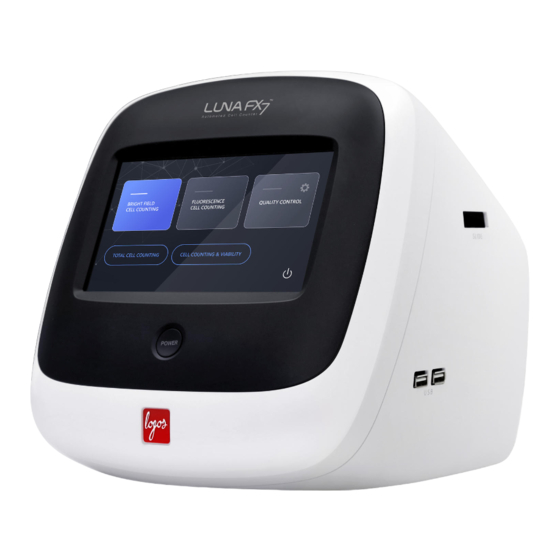 logos biosystems LUNA-FX7 Quick Manual