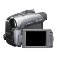 Sony Handycam DCR-HC27E Service Manual