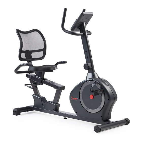 Sunny Health & Fitness SF-RB424002 User Manual