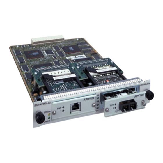 Enterasys SSR-ATM29-02 Quick Start Manual
