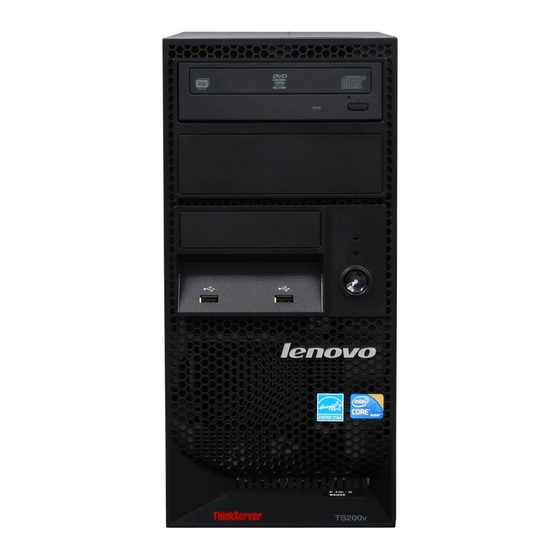 Lenovo ThinkServer TS200v Warranty And Support Information