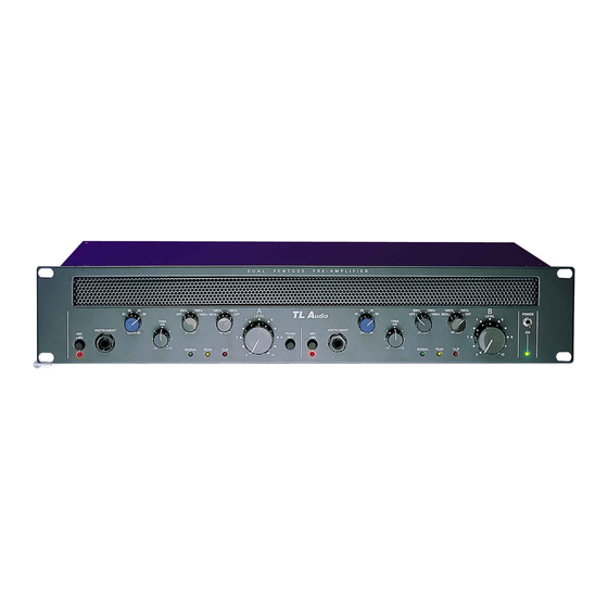 TL Audio PA1 User Manual