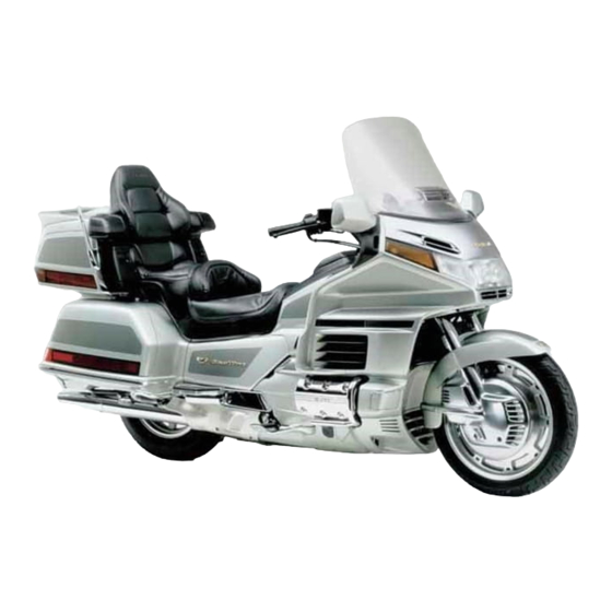 HONDA GOLDWING GL1500 OWNER'S MANUAL Pdf Download | ManualsLib