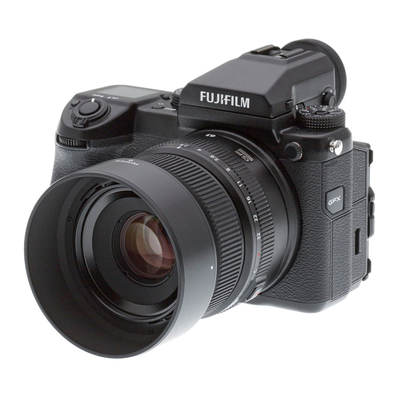 FujiFilm GFX 50S New Features Manual