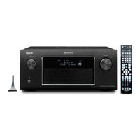 Denon AVR-4520 Service Manual