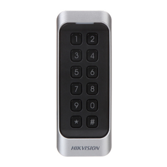 HIKVISION Delta DS-K1107MK User Manual