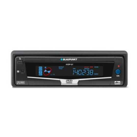Blaupunkt IVDP-01 Operating And Installation Instructions