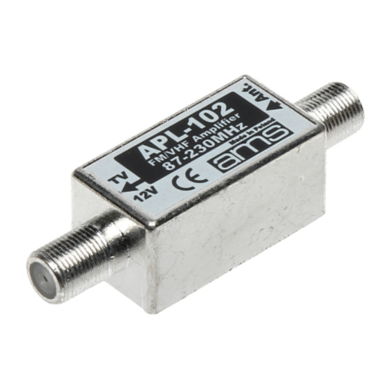 AMS APL-102 User Manual