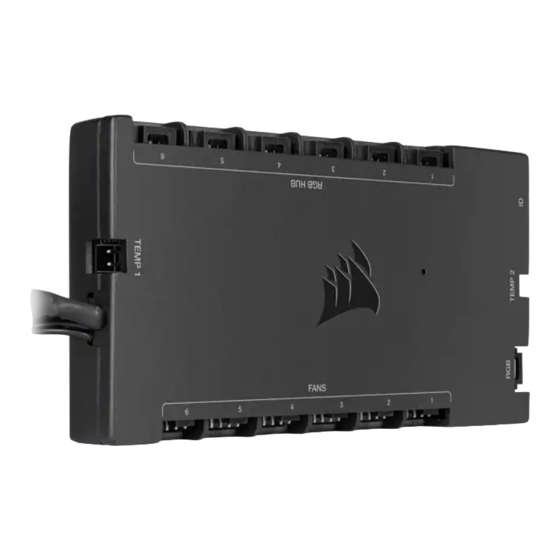 Corsair iCUE COMMANDER CORE XT Manual