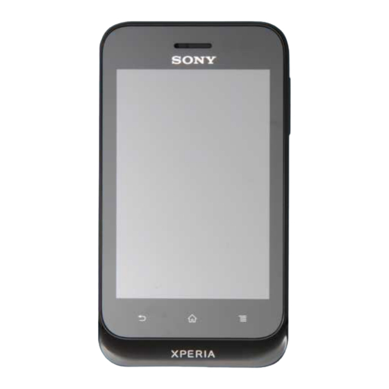 Sony Xperia tipo ST21i Working Instructions