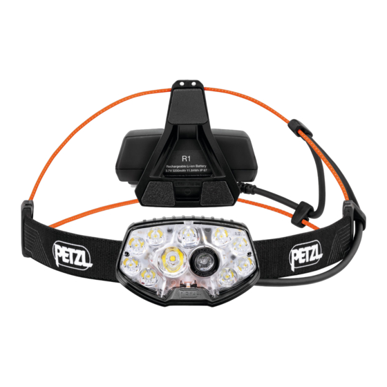 Petzl NAO RL Technical Notice