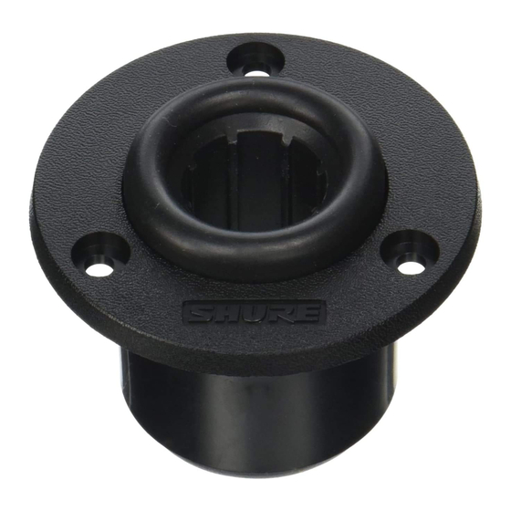 Shure A400SM User Manual