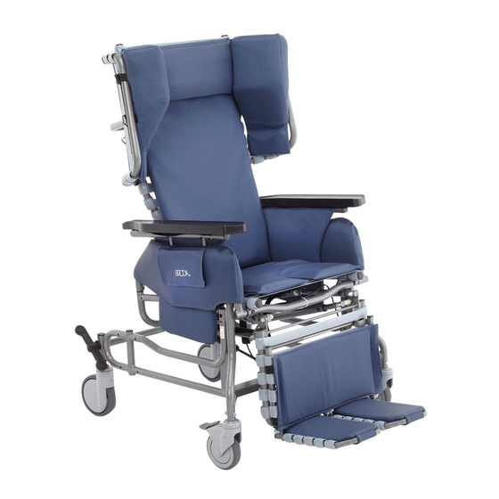 broda 785 Tilt Recliner Operating Instructions Manual