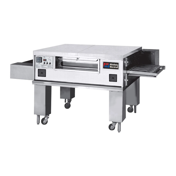 Middleby Marshall PS500 Owner's Operating And Installation Manual