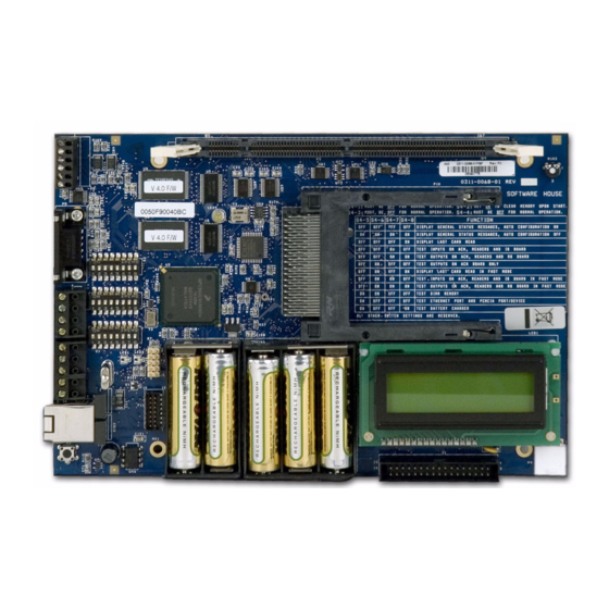 Software House iSTAR PRO Quick Start Installation Manual