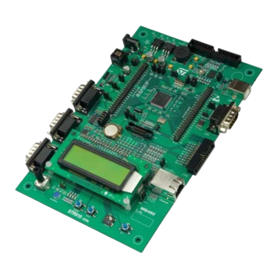 ST STR910-EVAL User Manual