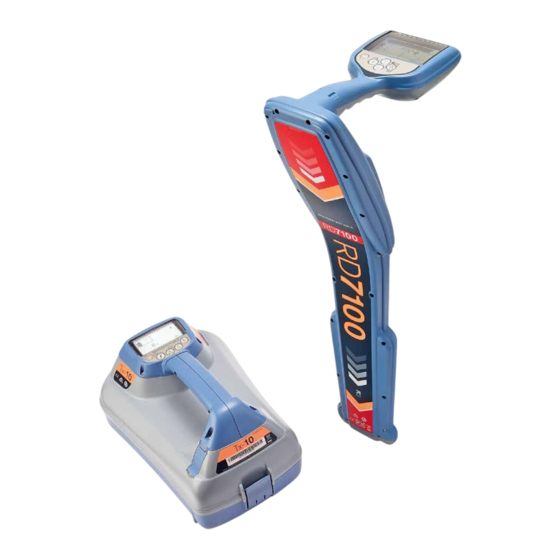 Radiodetection SPX RD7100 User Manual