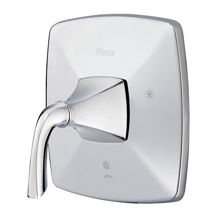 Pfister Rhen R89-2RH Quick Installation Manual