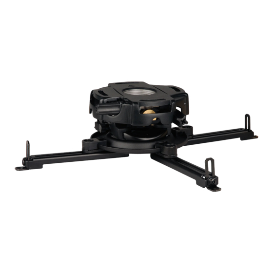 PEERLESS Mounts PRG UNV Installation And Assembly Manual