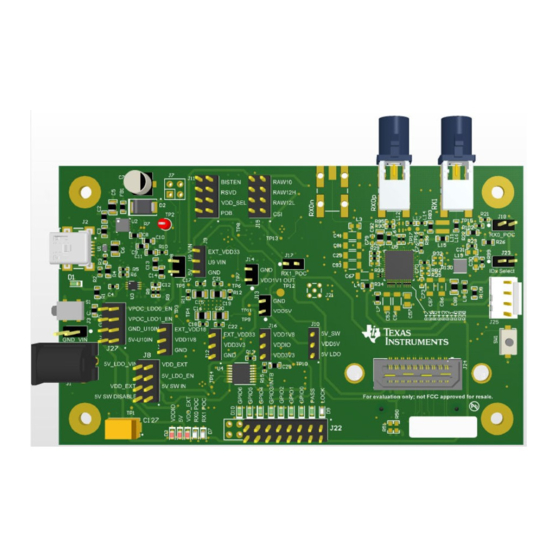 Texas Instruments DS90UB95x-Q1EVM Series User Manual