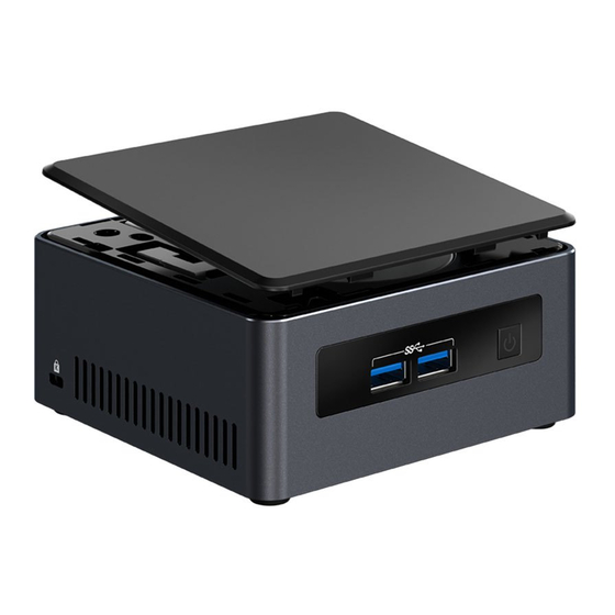 Intel NUC7i3DNHNC Manuals