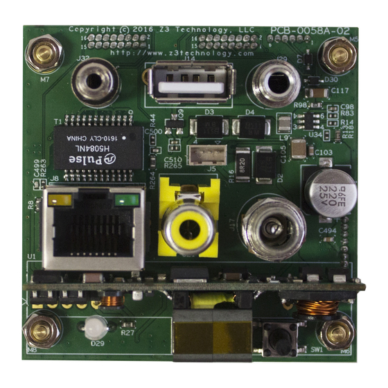 Z3 Technology HE4K-DCK-10 Encoder System Manuals