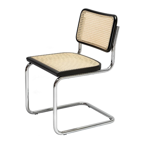 Breuer CESKA SIDE CHAIR Assembly Manual