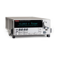Tektronix Keithley 2601B-PULSE Reference Manual