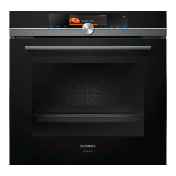 Siemens iQ700 HS858KXB6/81 Instruction Manual