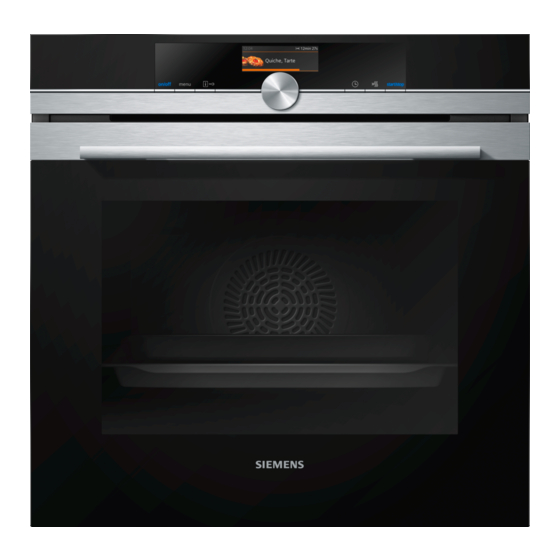 Siemens HB636GB 1 Series User Manual And Installation Instructions