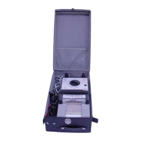 Simpson Multicorder 604 Series Manuals