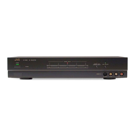 JVC JX-S555 Instructions Manual