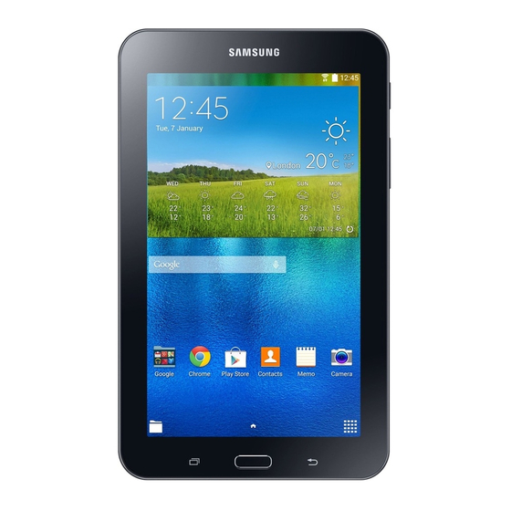 Samsung Galaxy Tab E Lite SM-T113 User Manual