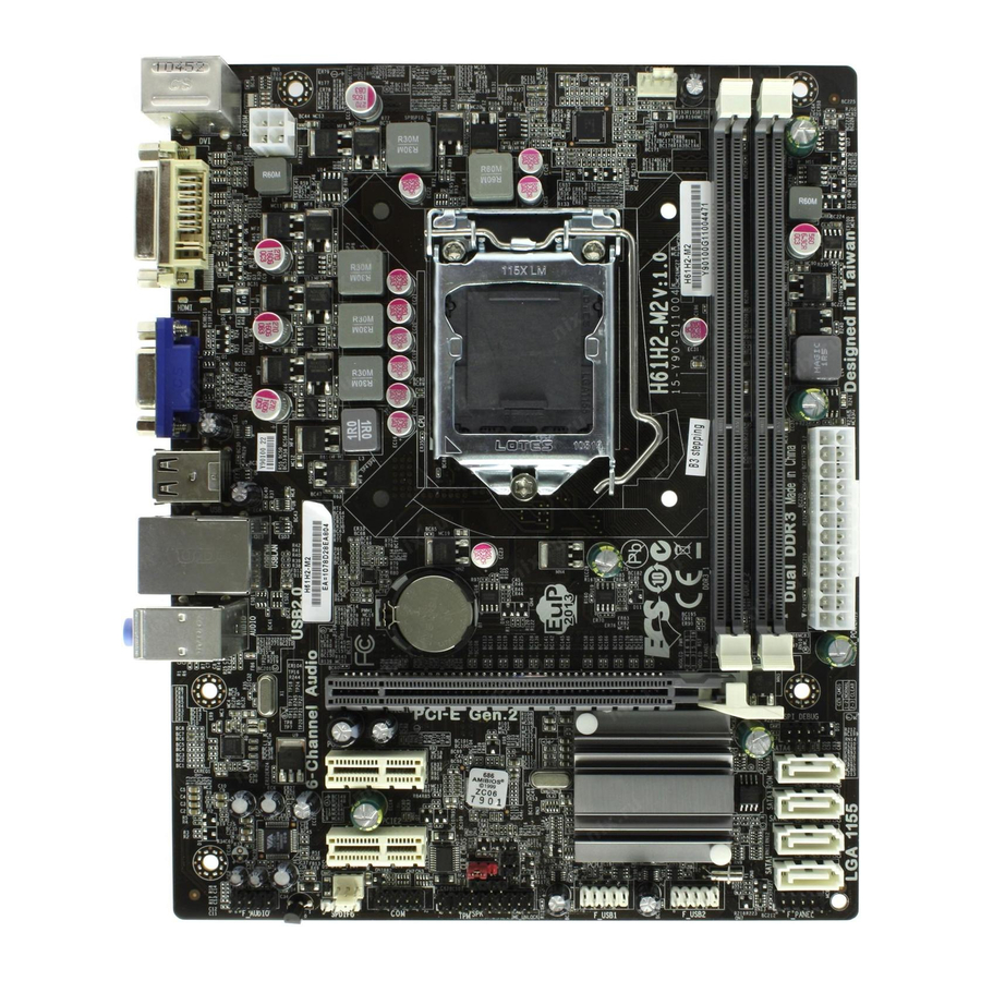 ECS H61H2-M2 User Manual