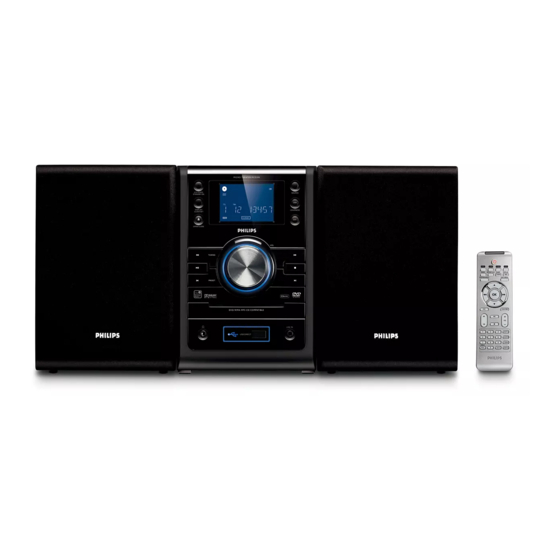 Philips MCD395/12 Quick Start Manual