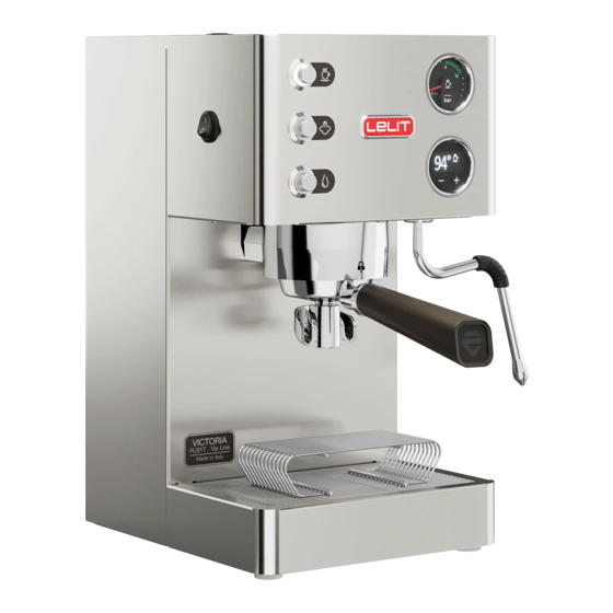 Lelit VIP Victoria PL91T User Manual