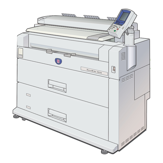 Fuji Xerox DocuWide 6035 User Manual