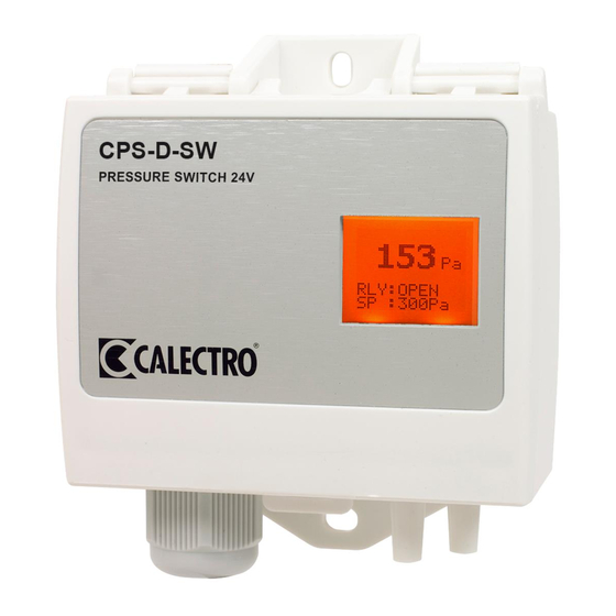 CALECTRO CPS-D-SW Installation Instruction