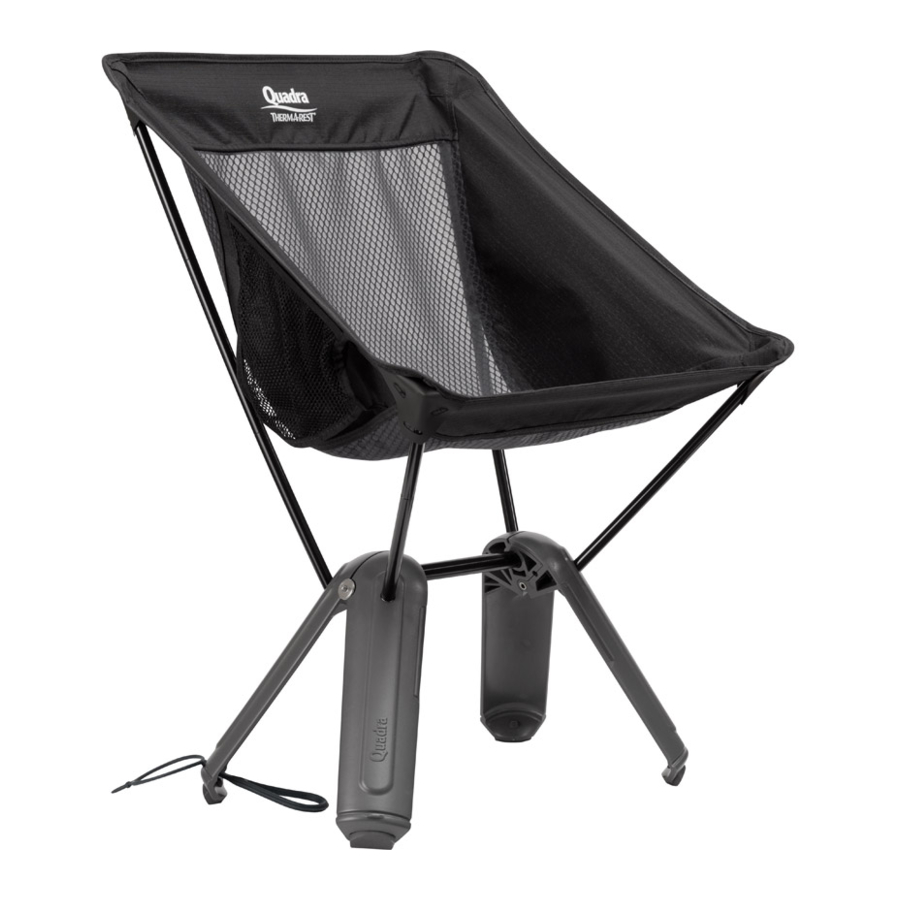 Thermarest Quadra Chair Setup