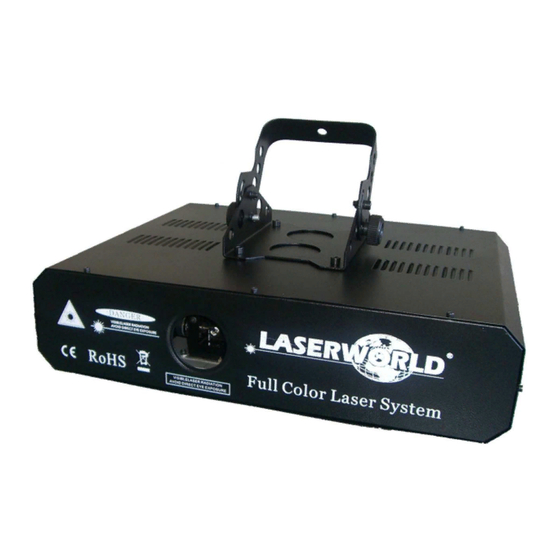 Laserworld CS-150G DMX Manuals