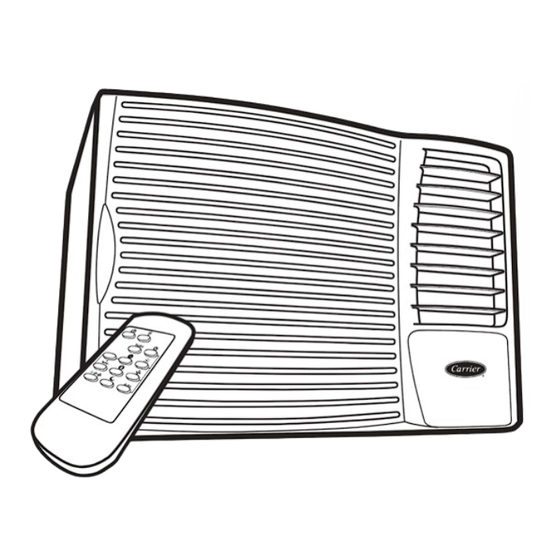 User Manuals: Carrier AIRCONDITIONER ZC Air Conditioner
