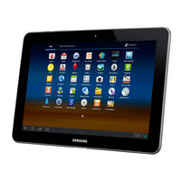 Samsung Galaxy Tab GT-P7500 User Manual