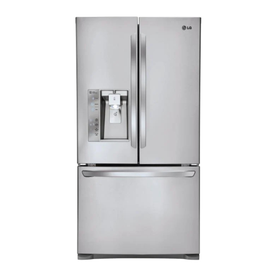LG LFXC24726S/02 Owner's Manual