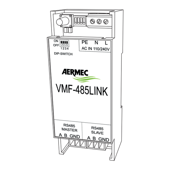 AERMEC VMF-485LINK User Manual