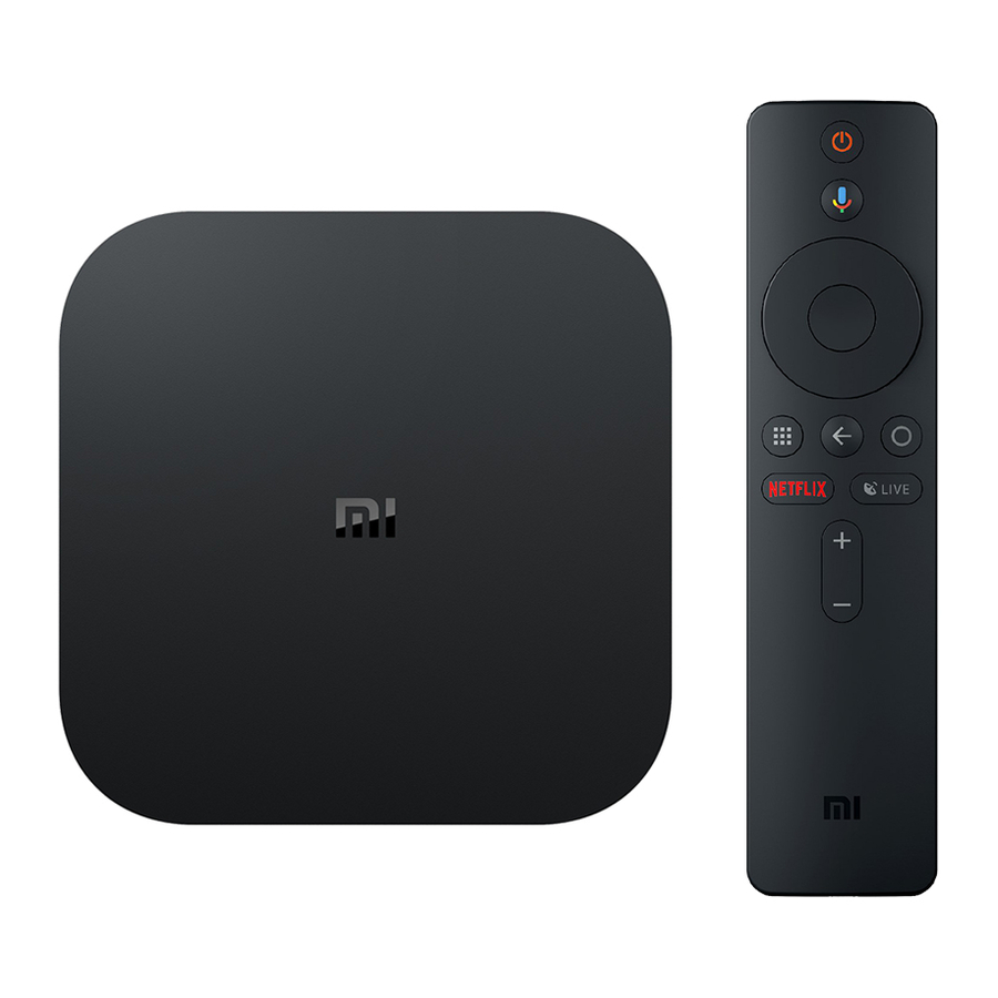 Xiaomi Mi Box S Manual