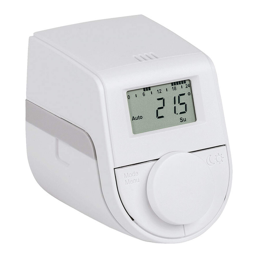 Eqiva CC-RT-Q - Radiator Thermostat Operating Manual